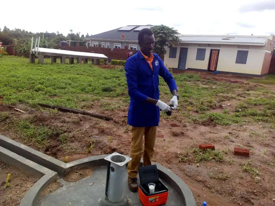Water Access Consulting field team carrying out water-supply field operations
